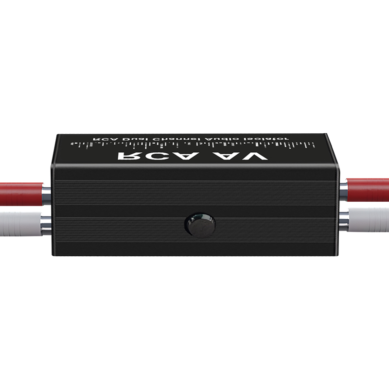 Audio Musically - ポータブル 2 チャンネル RCA グランドループアイソレータープロフェッショナルハムエリミネーターオーディオ信号アイソレーターノイズフィルターミュージカルアクセサリー