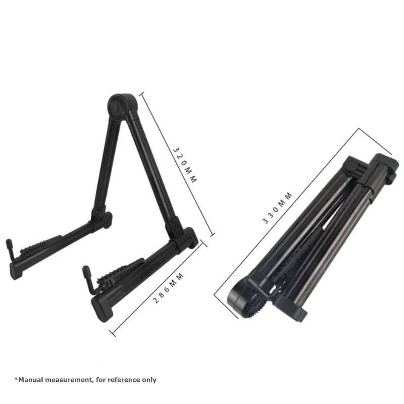 Miwayer ポータブルユニバーサル ABS ギタースタン - Music Stand Folding のレビューと価格