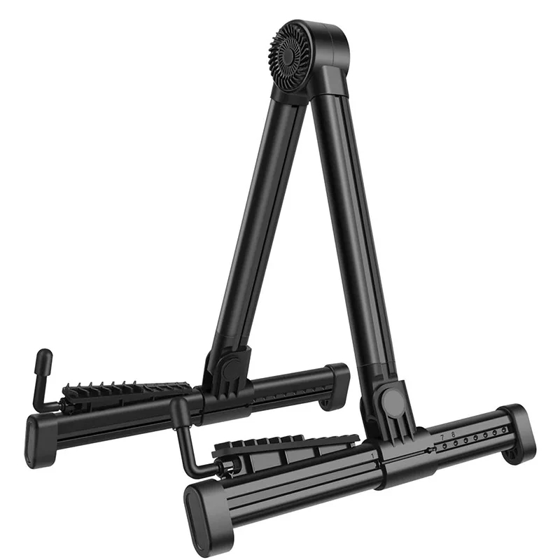 Miwayer ポータブルユニバーサル ABS ギタースタン - Music Stand Folding のレビューと価格