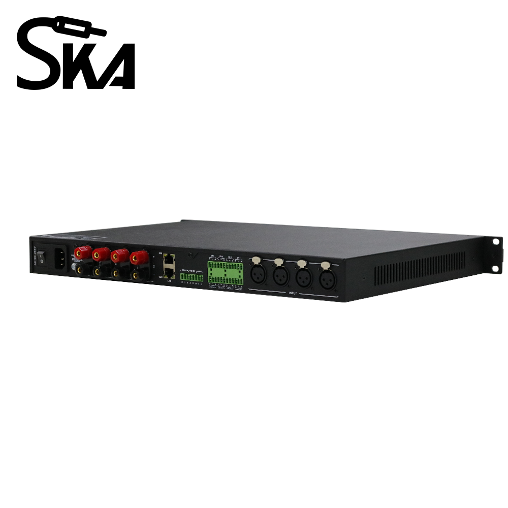 DSPデジタルパワーアンプ 1Uタイプ 4チャンネル プロネ - Audio Mixer 4 Channel のレビューと価格