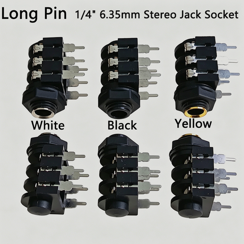 1/4インチ（6.35mm）TRSステレオジャックソケット、 - Audio Music Mixer のレビューと価格