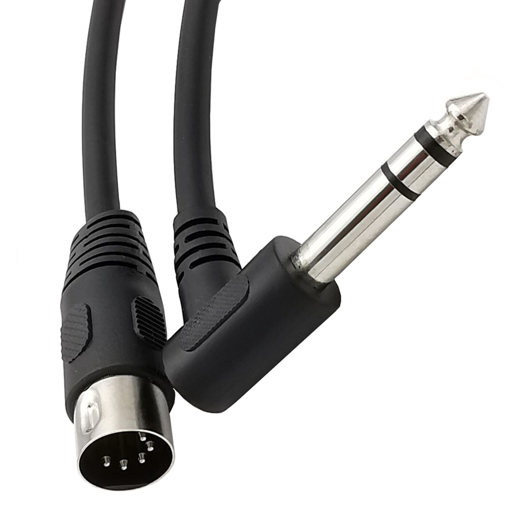 1.5m/20cm 90度直角MIDI Din 5ピンオス  - Audio Music Mixer のレビューと価格