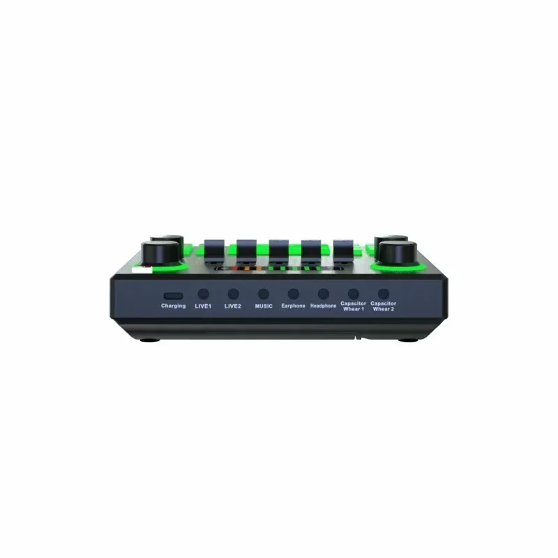 V9SJ 外部オーディオミキサー ライブサウンドカード 携帯 - Audio Music Mixer のレビューと価格