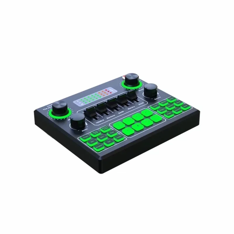 V9SJ 外部オーディオミキサー ライブサウンドカード 携帯 - Audio Music Mixer のレビューと価格
