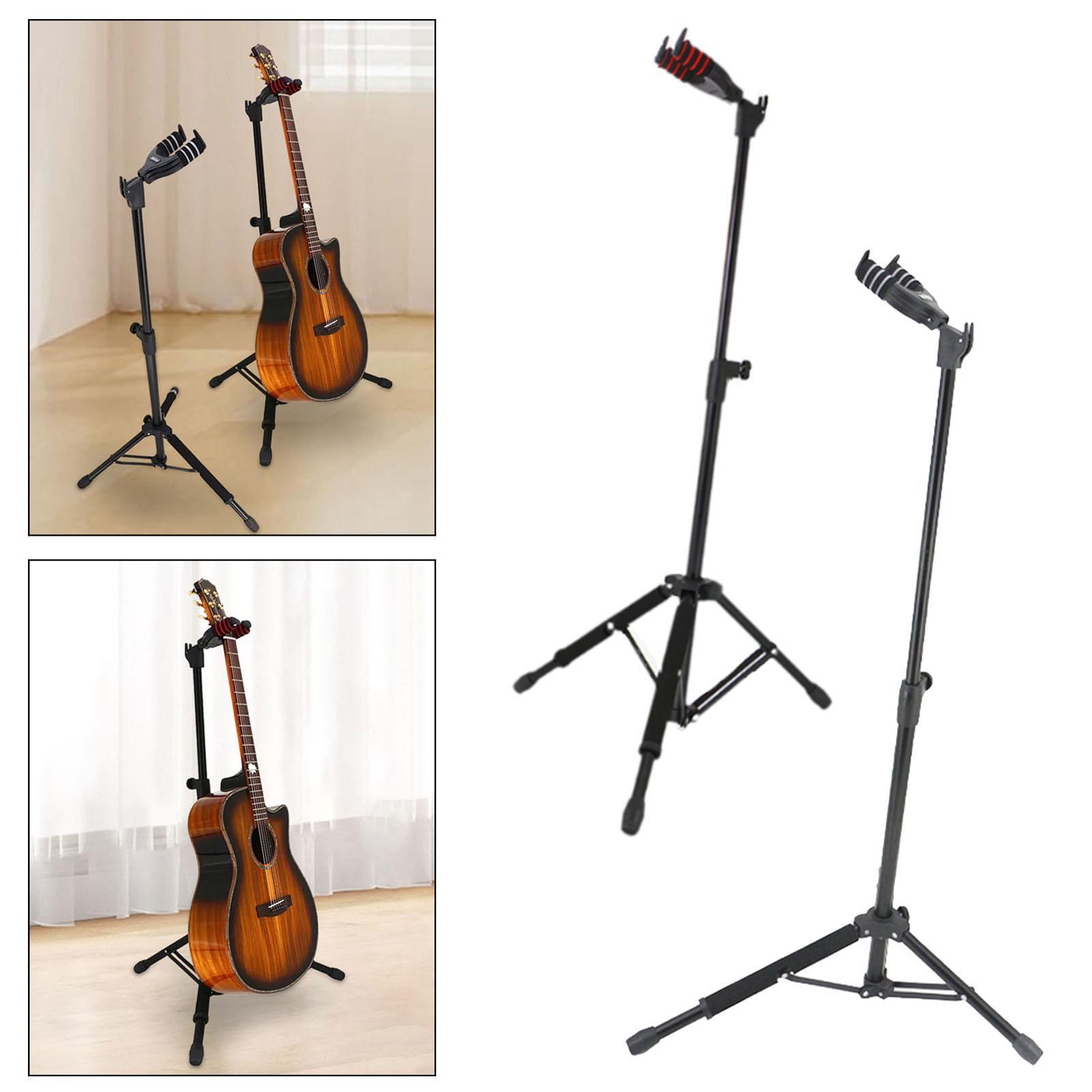 ギタースタンドホルダー垂直サポート滑り止めゴム付きユニバーサ - Music Stand Folding のレビューと価格