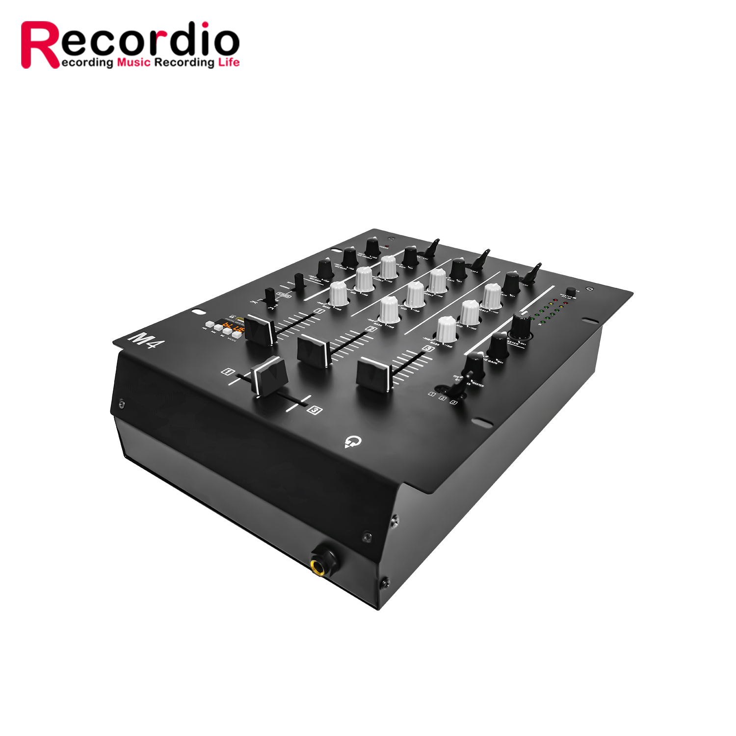 サウンドカード付きプロフェッショナル4チャンネルオーディオス - Audio Mixer 4 Channel のレビューと価格
