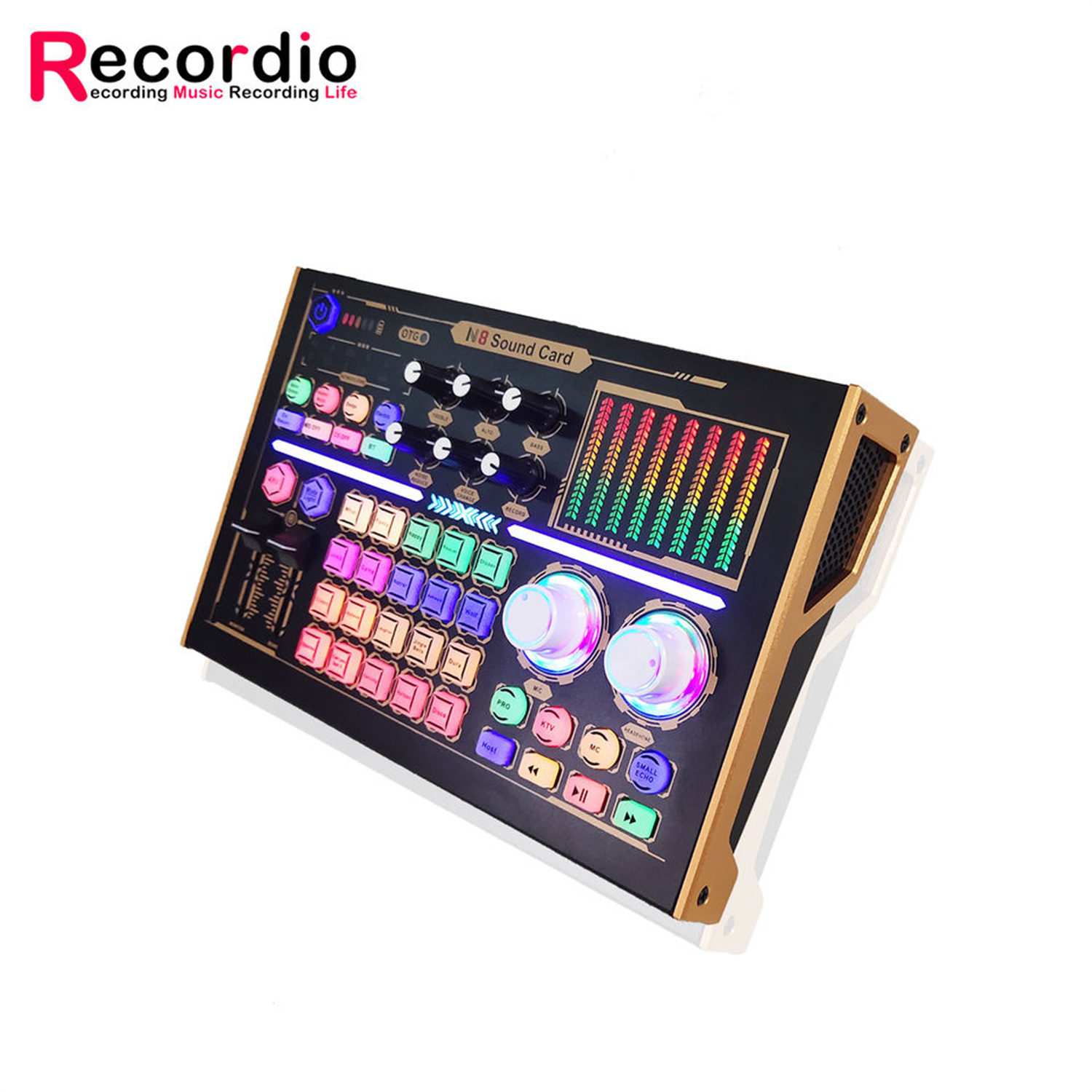 GAX-N8 プロフェッショナル録音サウンドカード PC 携 - Audio Music Mixer のレビューと価格