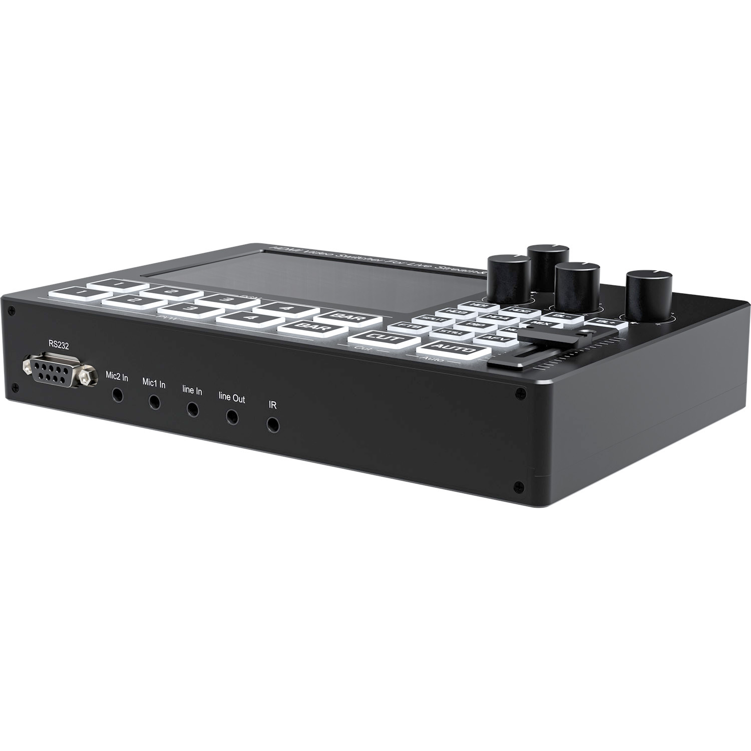 1080P 4チャンネルHDMIライブストリーミングビデオミ - Audio Mixer 4 Channel のレビューと価格