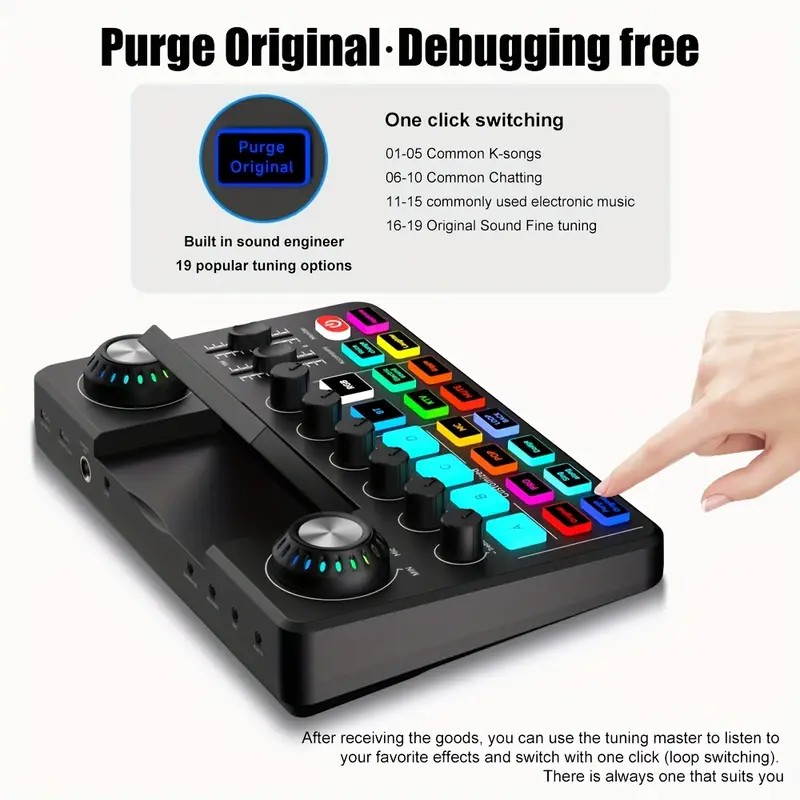 オーディオミキサー、DJミキサー効果とボイスチェンジャー付き - Audio Music Mixer のレビューと価格