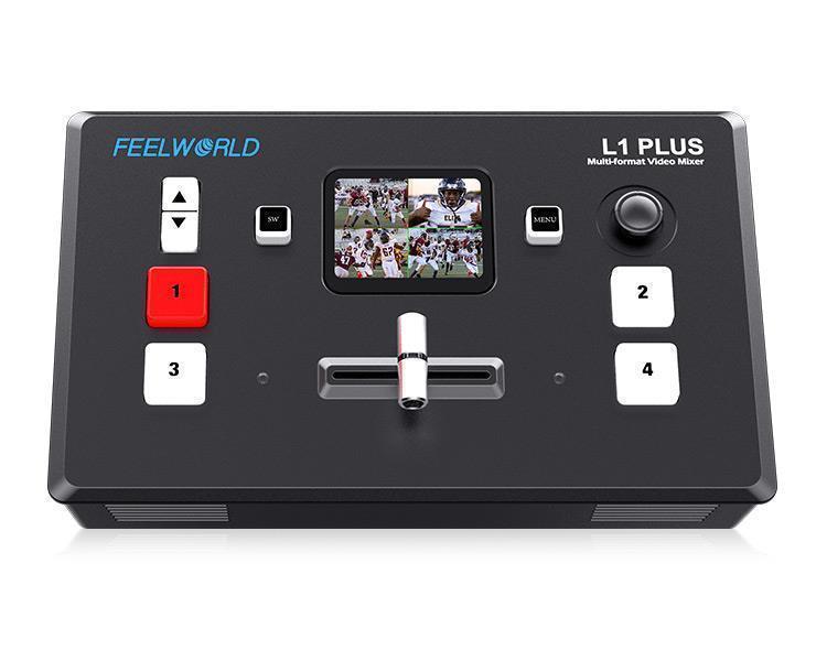 FEELWORLD L1 PLUS マルチカメラビデオミキサ - Audio Mixer 4 Channel のレビューと価格